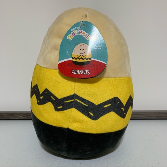 Squishmallows Peanuts 10” Charlie Brown-NWT - Picture 4 of 5